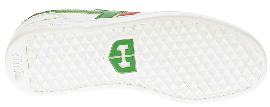 topánky Cormax Icon - White/Green/Red Action Leather