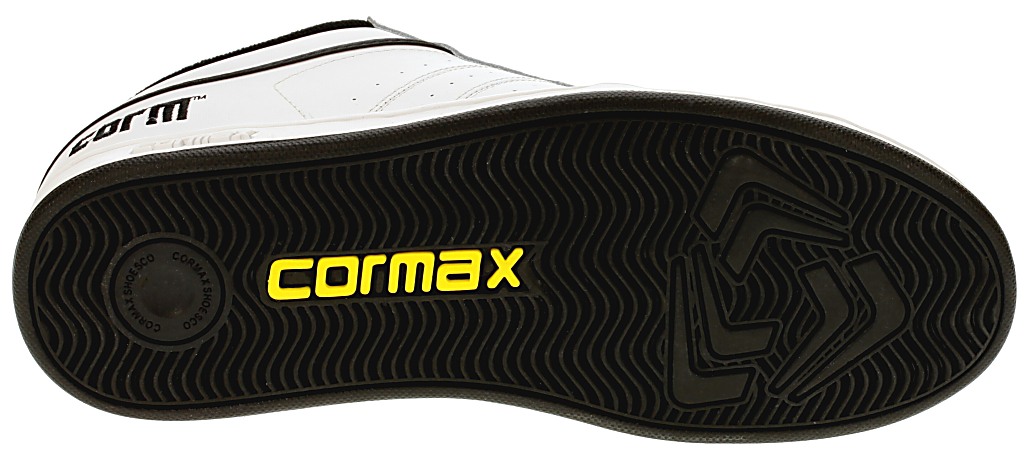 topánky Cormax Stab - White/Black/Yellow Action Leather