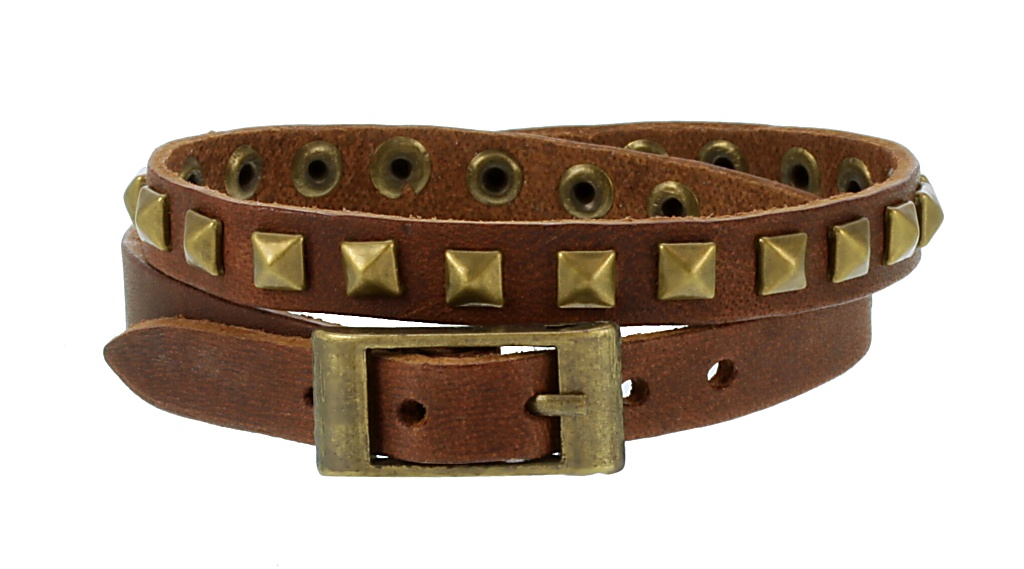 náramok Body Art 08SL0071-BRN - Brown