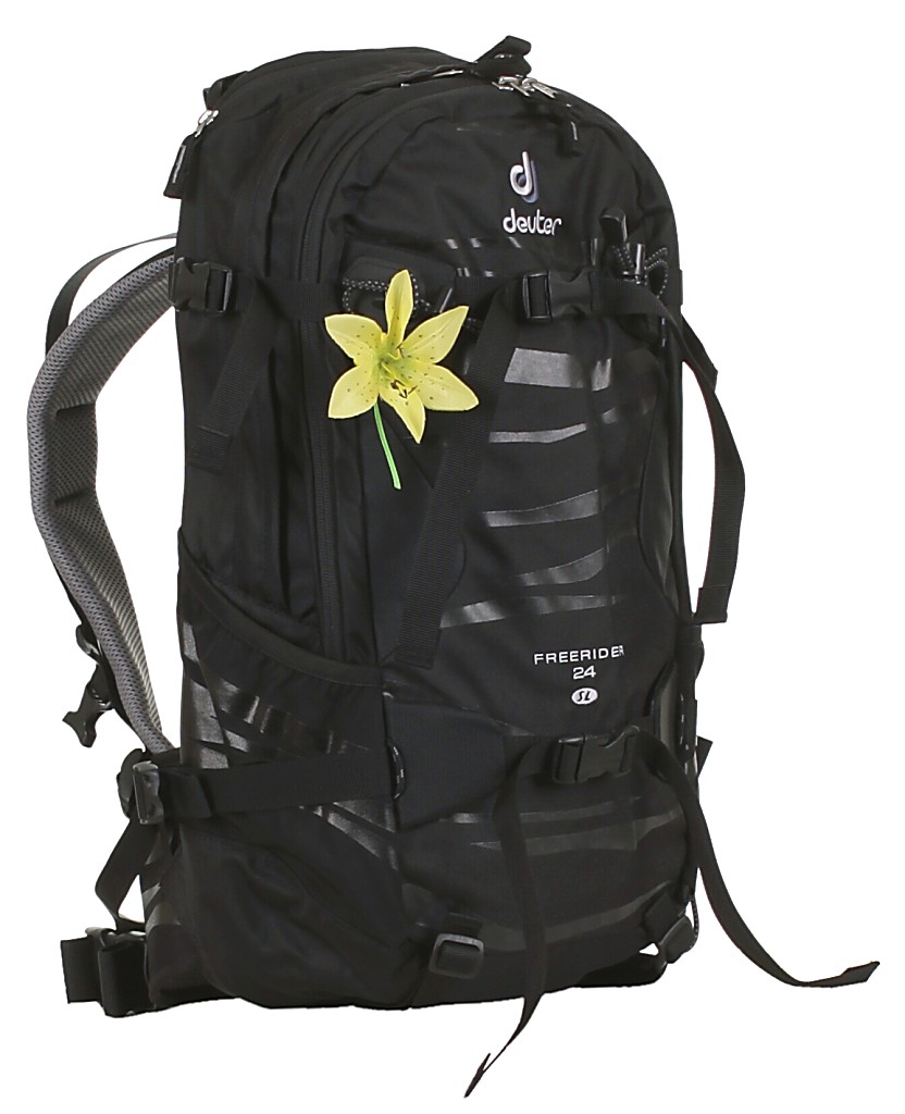 backpack Deuter Freerider 24 SL - Black/Black