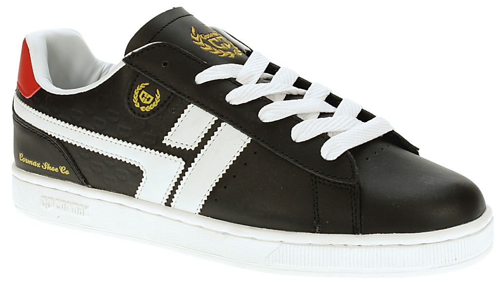 shoes Cormax Icon - Black/White/Red Action Leather