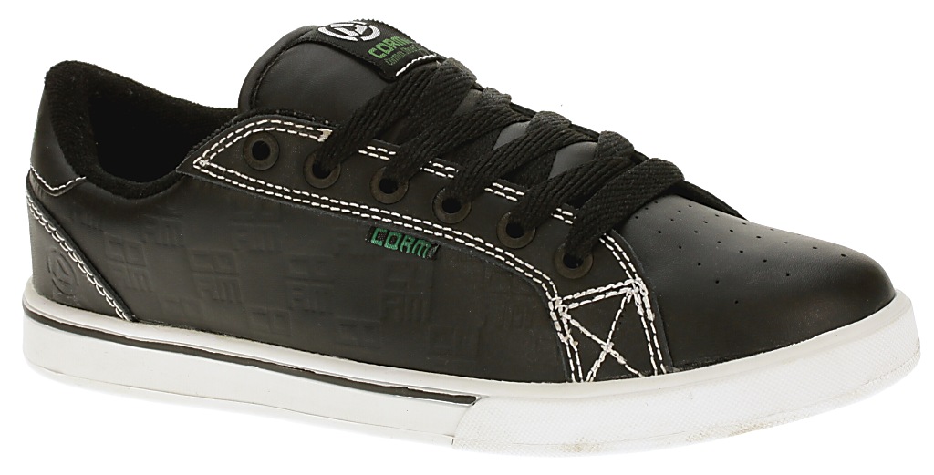 topánky Cormax Nerv - Black/Green Action Leather