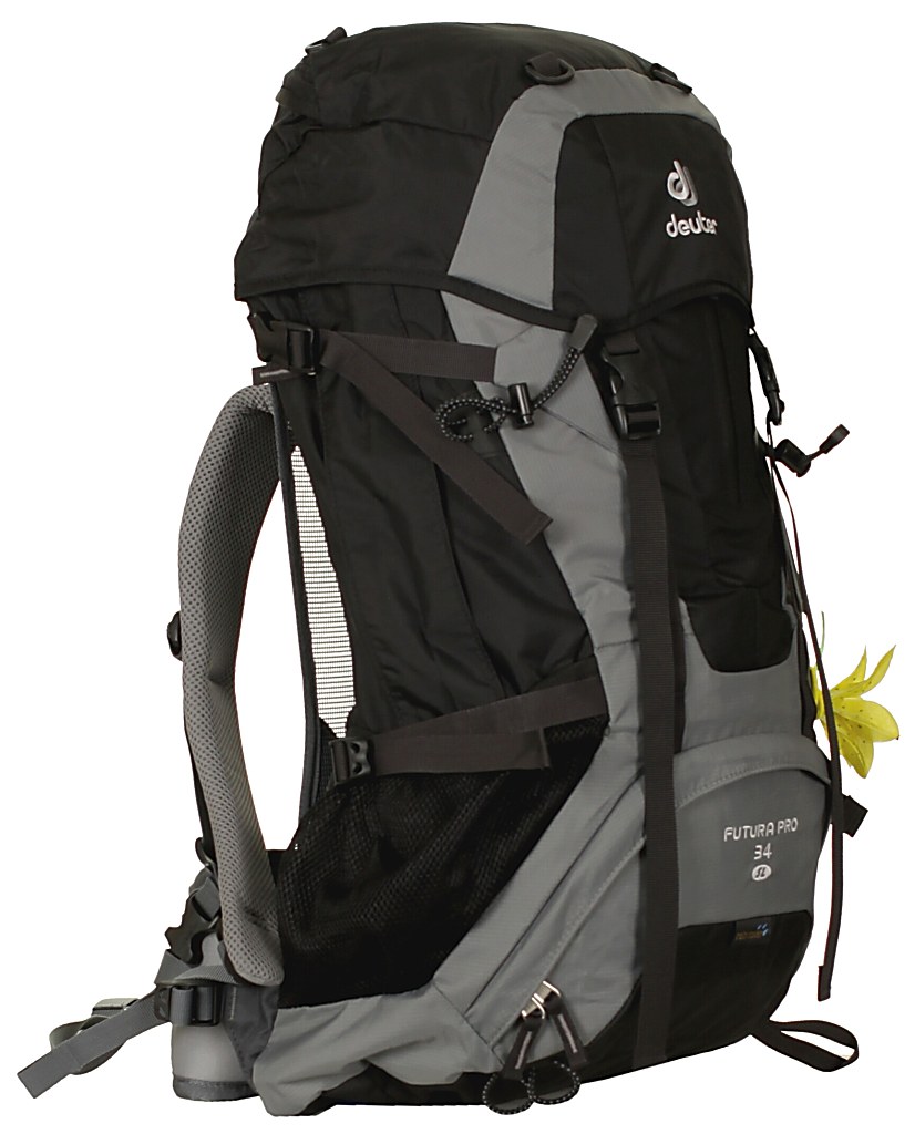 batoh Deuter Futura Pro 34 SL - Black/Titan
