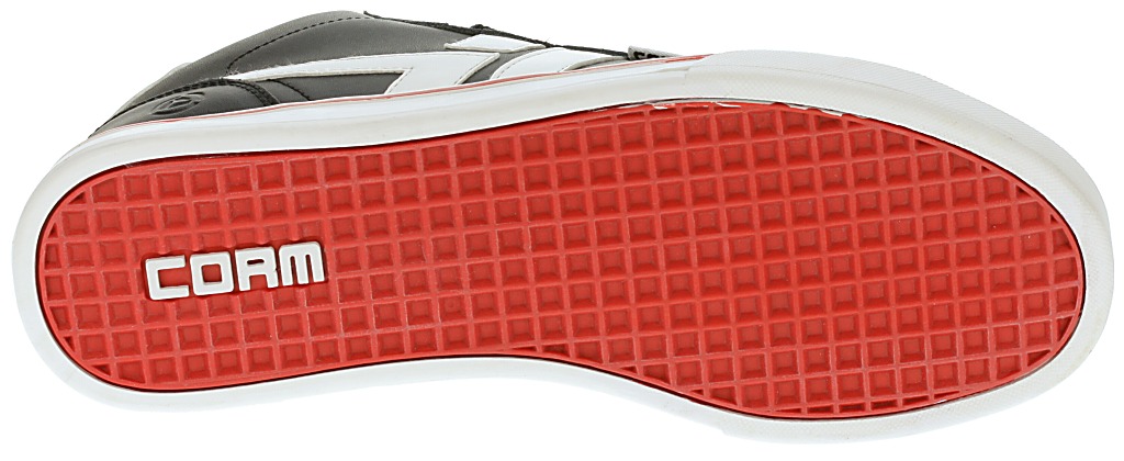 shoes Cormax Reel - Black/White/Red Action Leather