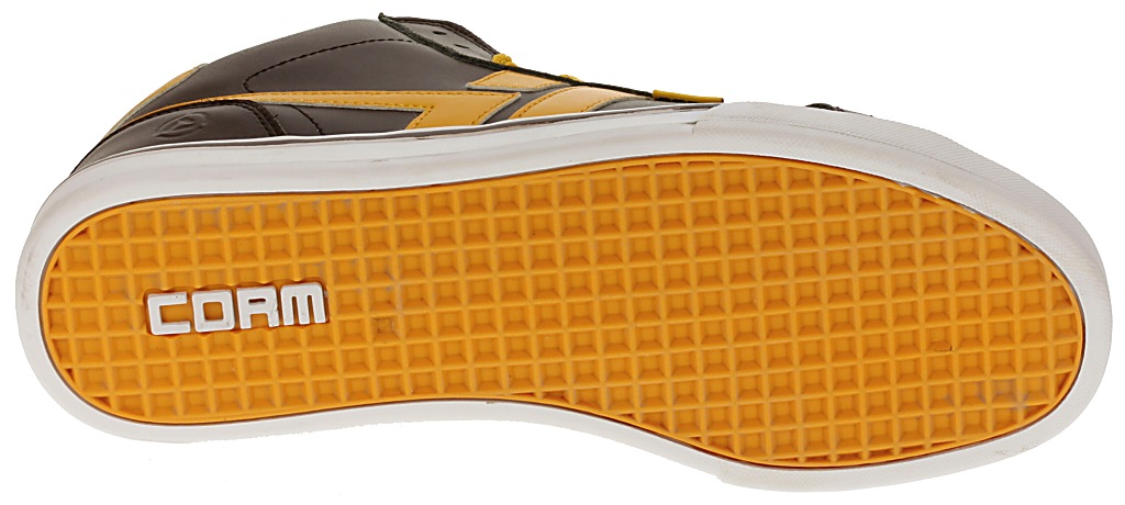 shoes Cormax Reel - Brown/Yellow/White Action Leather