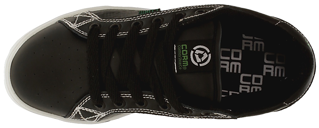 topánky Cormax Nerv - Black/Green Action Leather