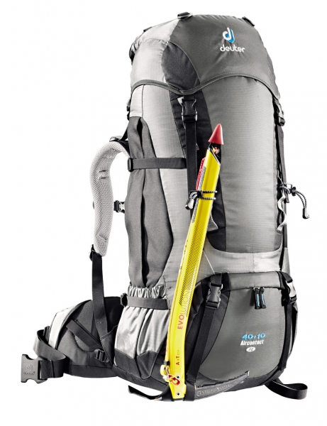 batoh Deuter Aircontact 40+10 SL - Granite/Silver