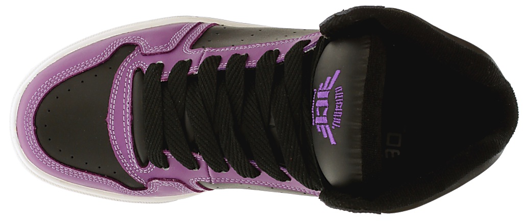 topánky Cormax Feit High - Black/Purple/White Action Leather