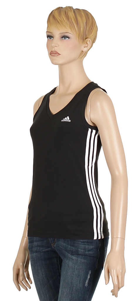 tílko Adidas Ess 3S Tank - Black/White