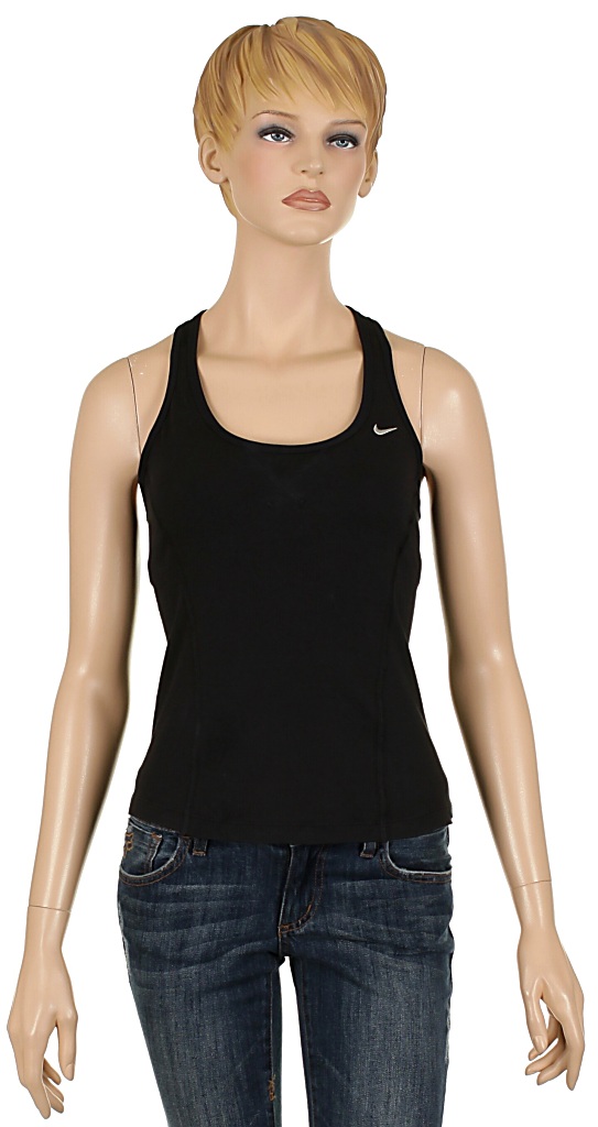 podkoszulek Nike DF CTN Long Airborne - 010/Black/Black/Matte Silver