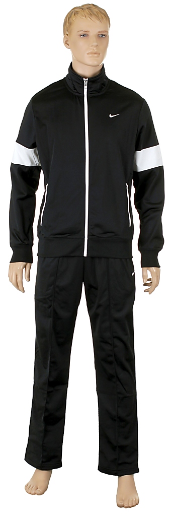komplet dresowy Nike Classic Warm Up - 010/Black/White/White