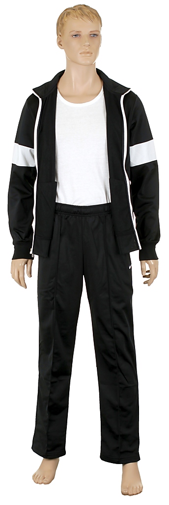 komplet dresowy Nike Classic Warm Up - 010/Black/White/White