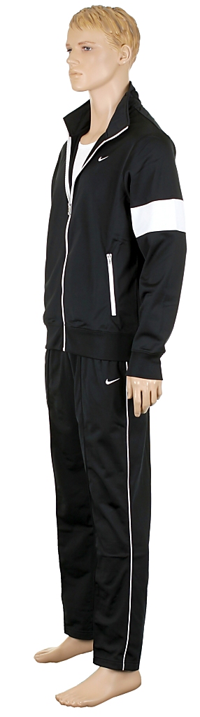 komplet dresowy Nike Classic Warm Up - 010/Black/White/White