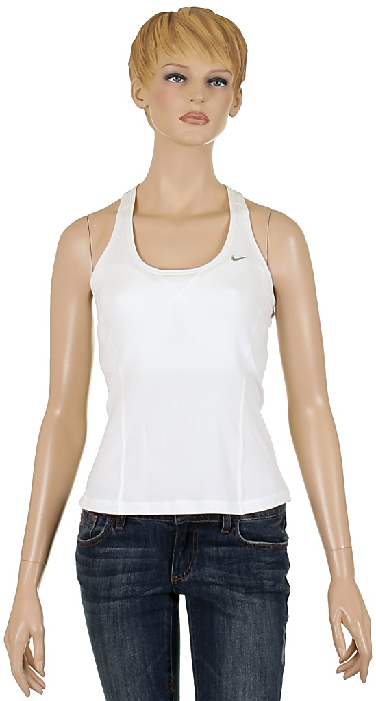 tielko Nike DF CTN Long Airborne - 100/White/White/White/Matte Silver