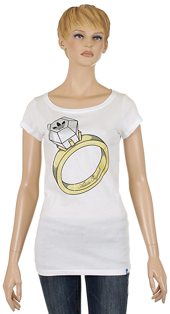tričko Adidas Ring - White