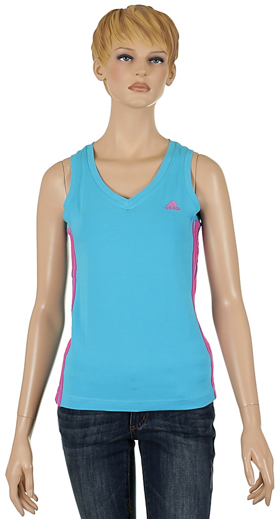 tílko Adidas Ess 3S Tank - Intensiv Blue