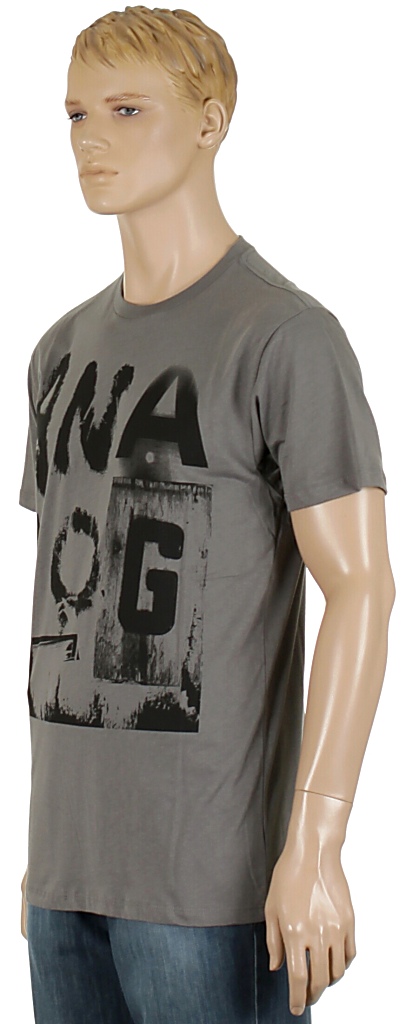 koszulka trykotowa Analog Splice Fitted - Gray