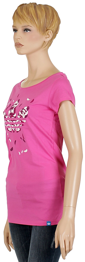 tričko Adidas Tref Graph - Intensiv Pink