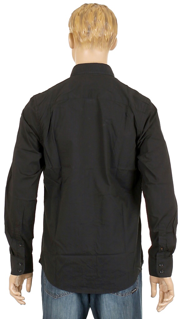 košile Quiksilver El Selkirk LS - Black