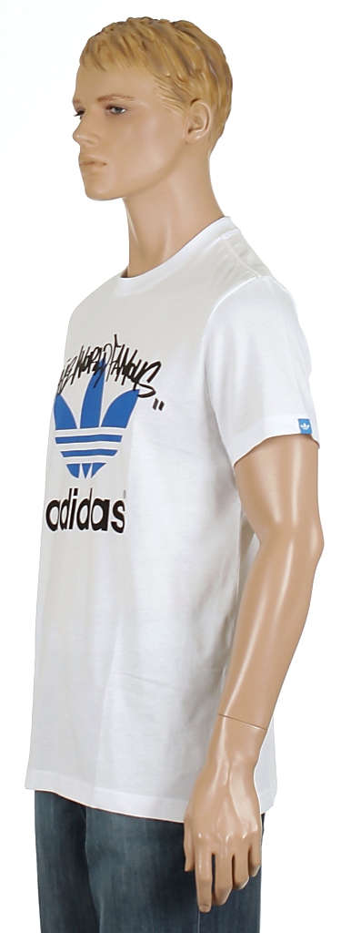 koszulka trykotowa Adidas Tag - White