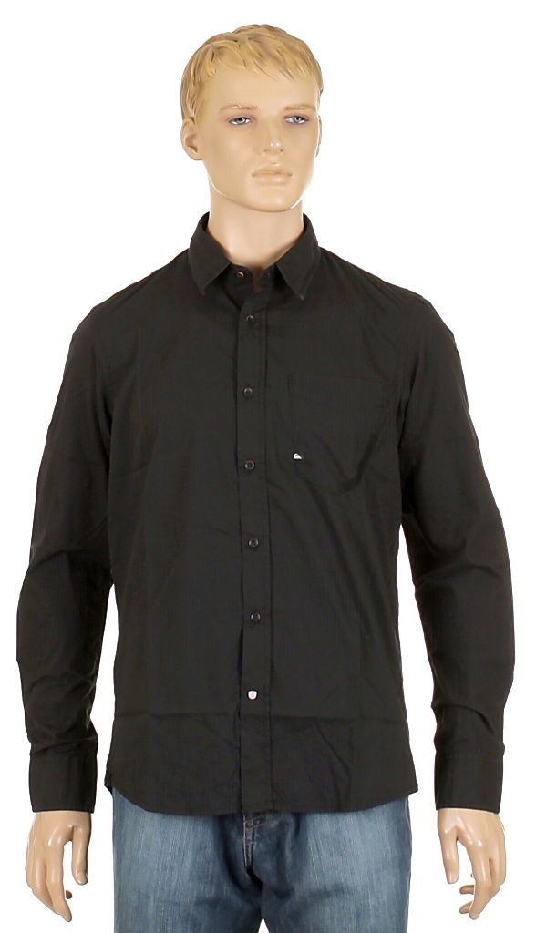 košile Quiksilver El Selkirk LS - Black