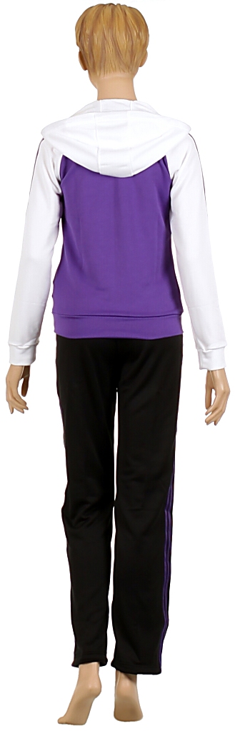 tepláková súprava Adidas Young Knit Suit - Sharp Purple/Black