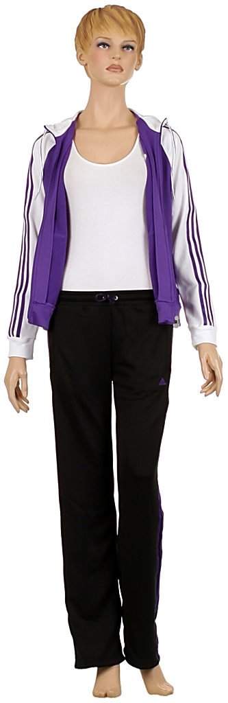 tepláková súprava Adidas Young Knit Suit - Sharp Purple/Black
