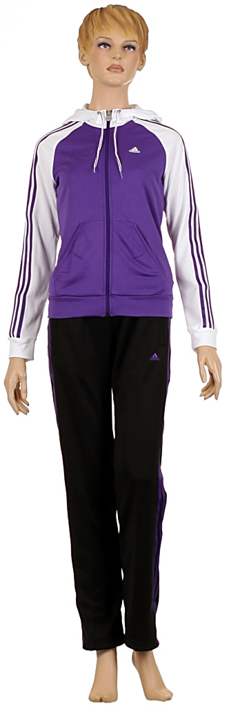 tepláková súprava Adidas Young Knit Suit - Sharp Purple/Black
