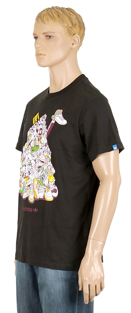 t-shirt Adidas Sneaker Pile - Black