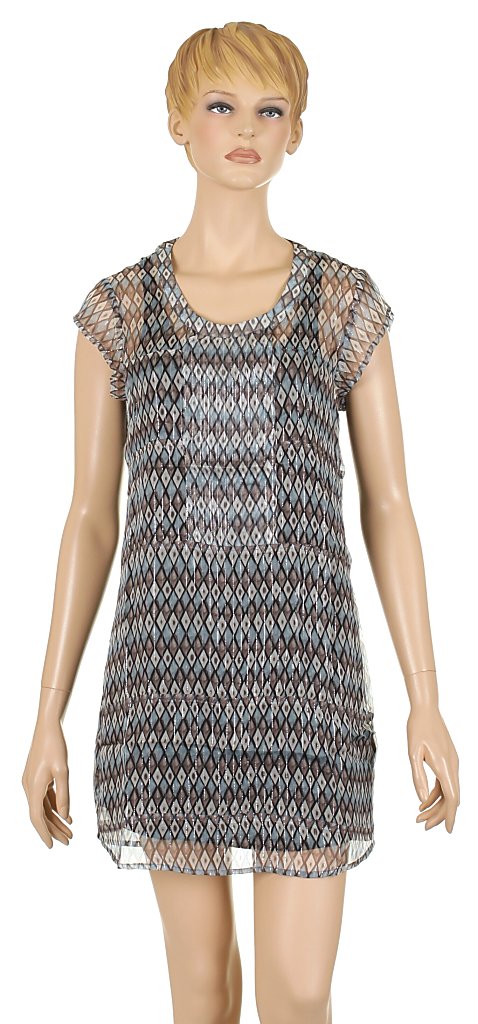 šaty Quiksilver Diamond - Diamond Print