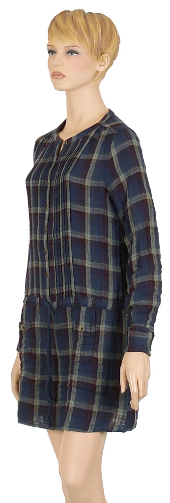 šaty Quiksilver Pres Dress - Gem Plaid