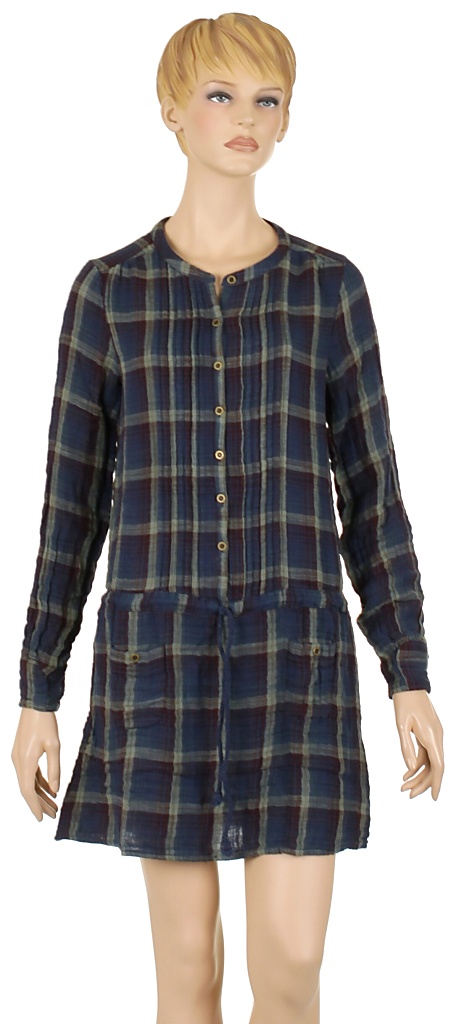 šaty Quiksilver Pres Dress - Gem Plaid