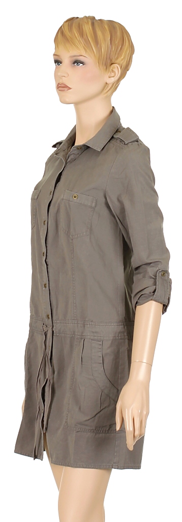 šaty Quiksilver Enlisted - Charcoal