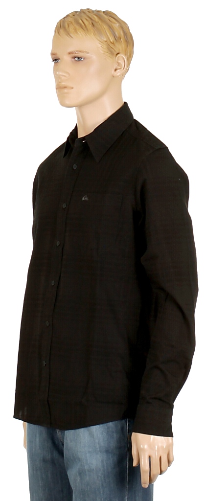 košile Quiksilver Tupiza LS - Black