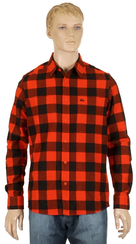 košile Quiksilver Tampado LS - Vermillon