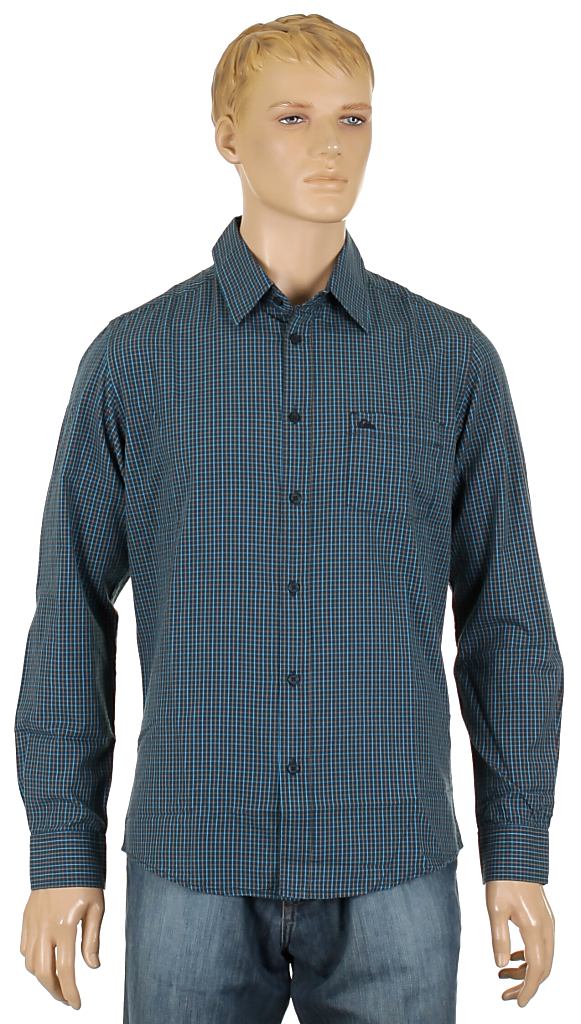 košile Quiksilver Chequita LS - Navy
