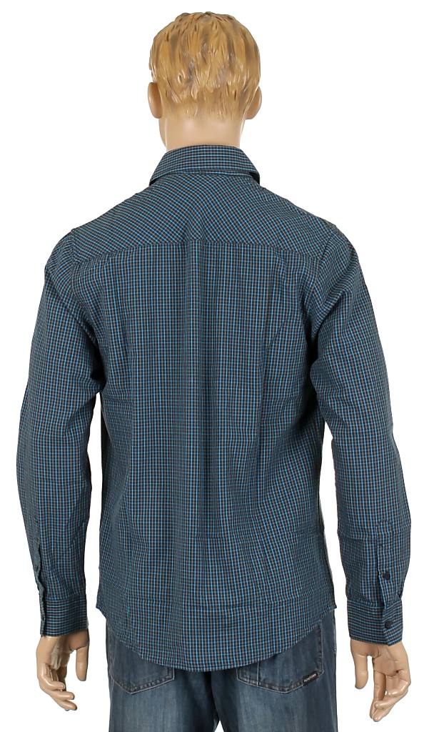 košile Quiksilver Chequita LS - Navy