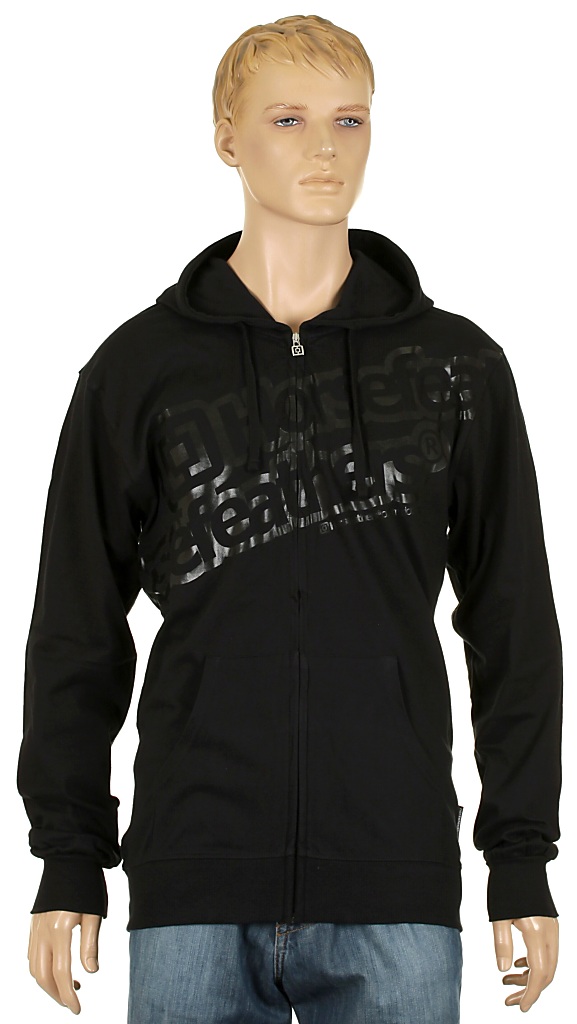 mikina Horsefeathers Metronome Zip - Black