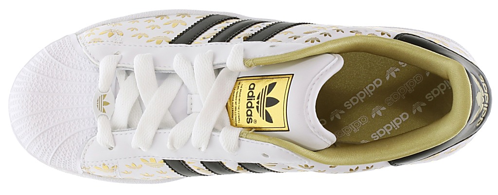 topánky Adidas Superstar 2 W - Runnin White/Black1/Metal Gold