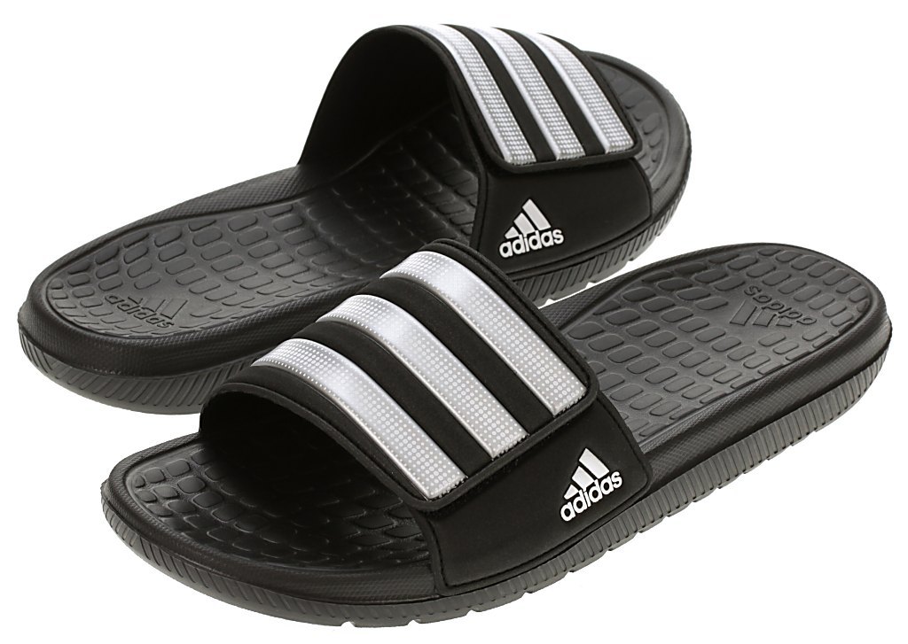 sandały Adidas Alguo Vario - Black1/Metallic Silver/White