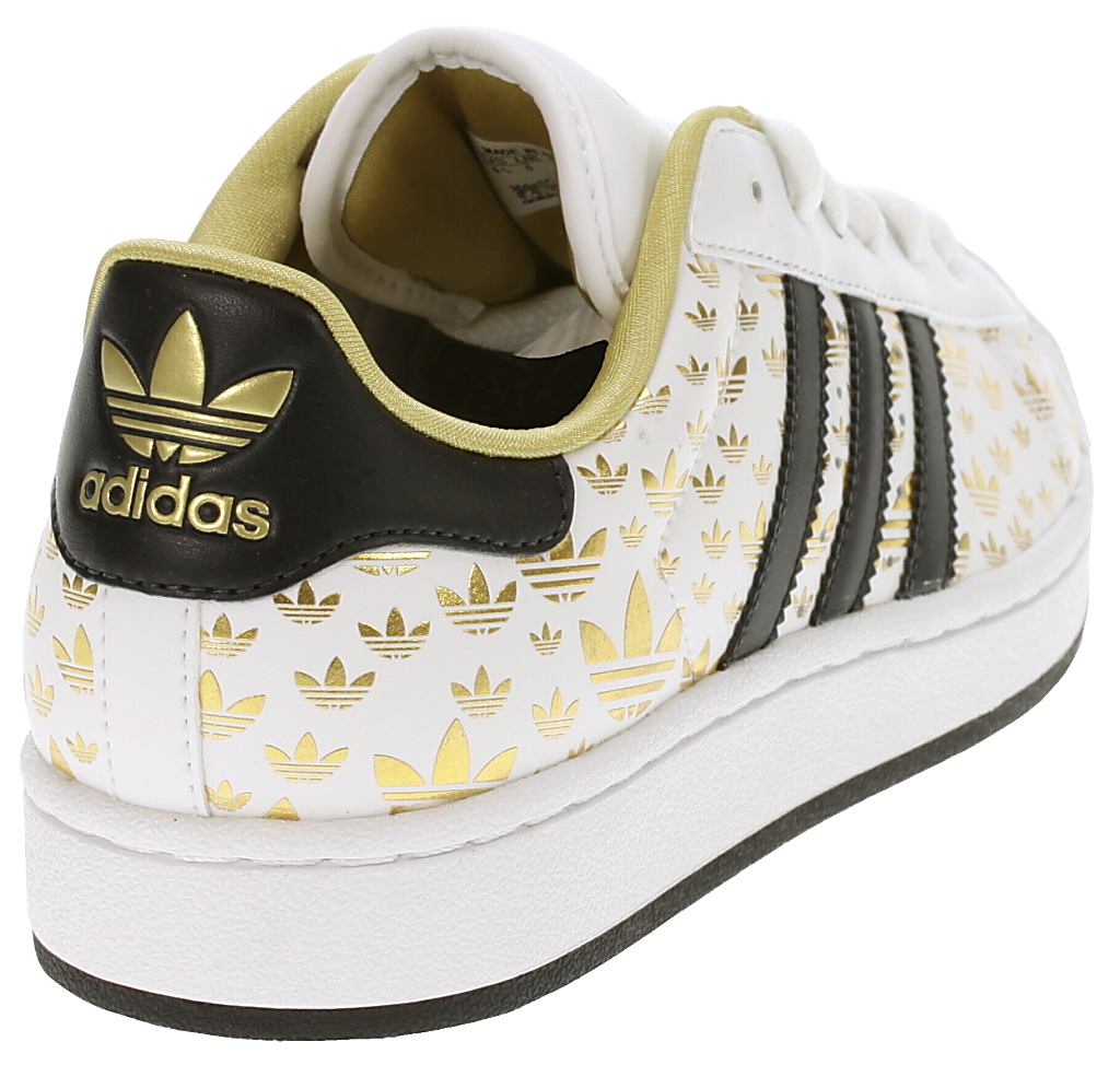 topánky Adidas Superstar 2 W - Runnin White/Black1/Metal Gold