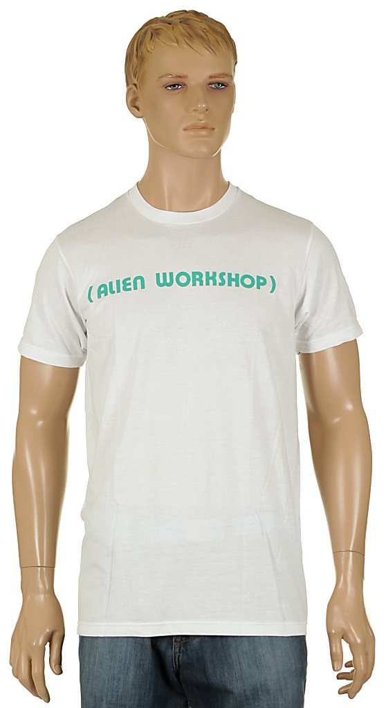 tričko Alien Workshop Parenthesis - White