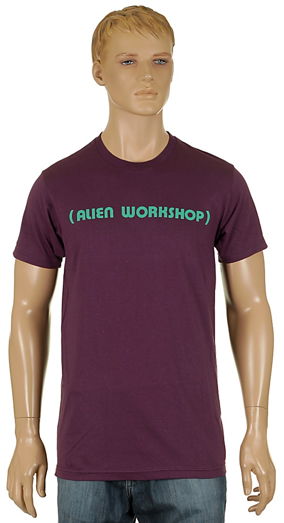T-shirt Alien Workshop Parenthesis - Eggplant