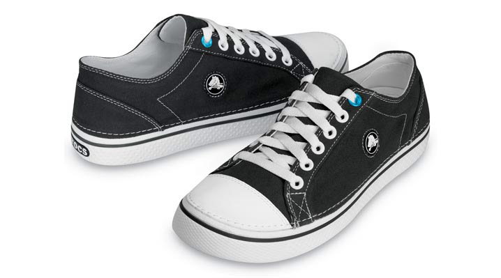 topánky Crocs Hover Lace Up - Black/White