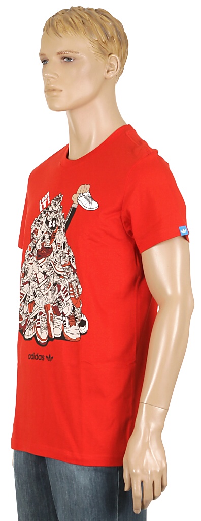 T-shirt adidas Sneaker Pile - Light Scarlet