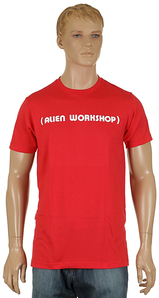 tričko Alien Workshop Parenthesis - Red
