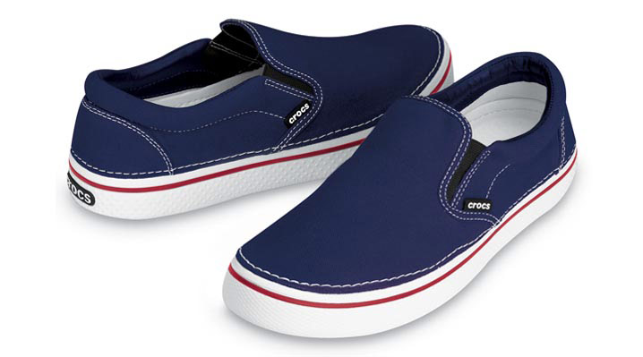 shoes Crocs Hover Slip On - Navy/White