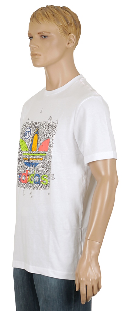 tričko Adidas ST Logo - White