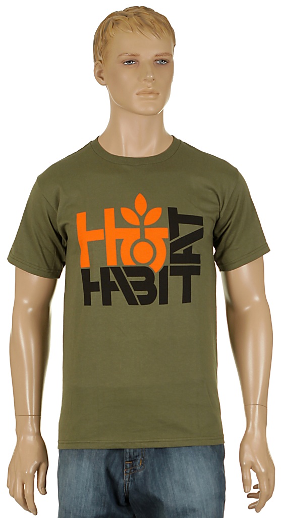 tričko Habitat Geneva - Military Green