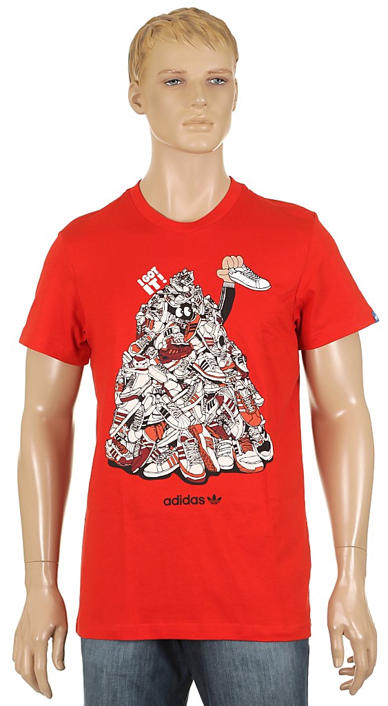 T-shirt adidas Sneaker Pile - Light Scarlet